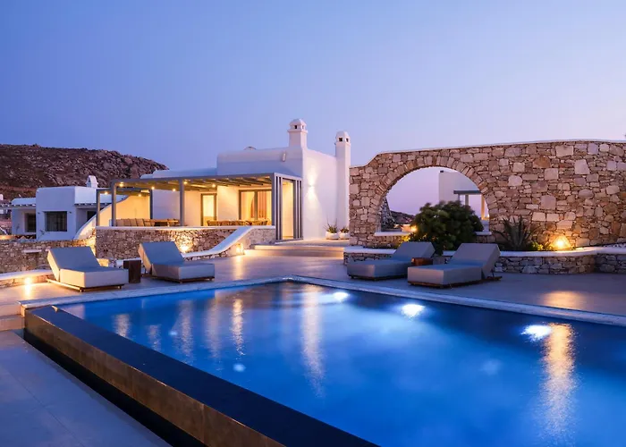 ヴィラ Oasis By Ethos Hospitality Agios Ioannis Diakoftis